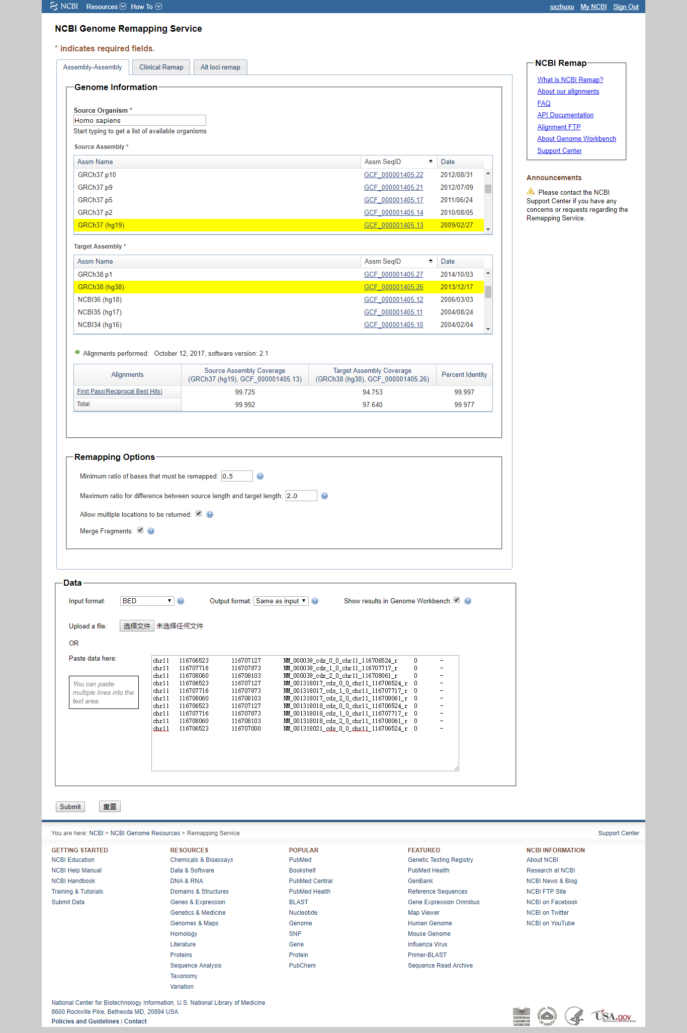 NCBI-remap